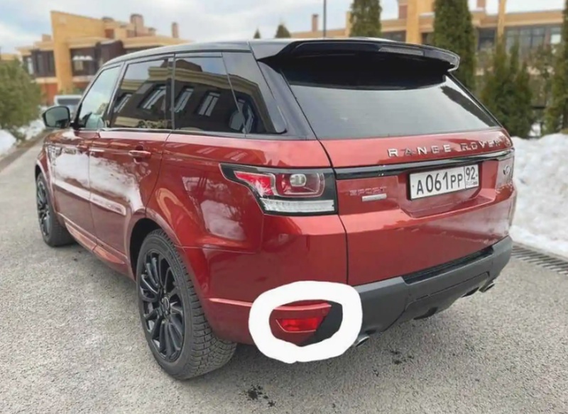 Катафот от Range Rover Sport 2014